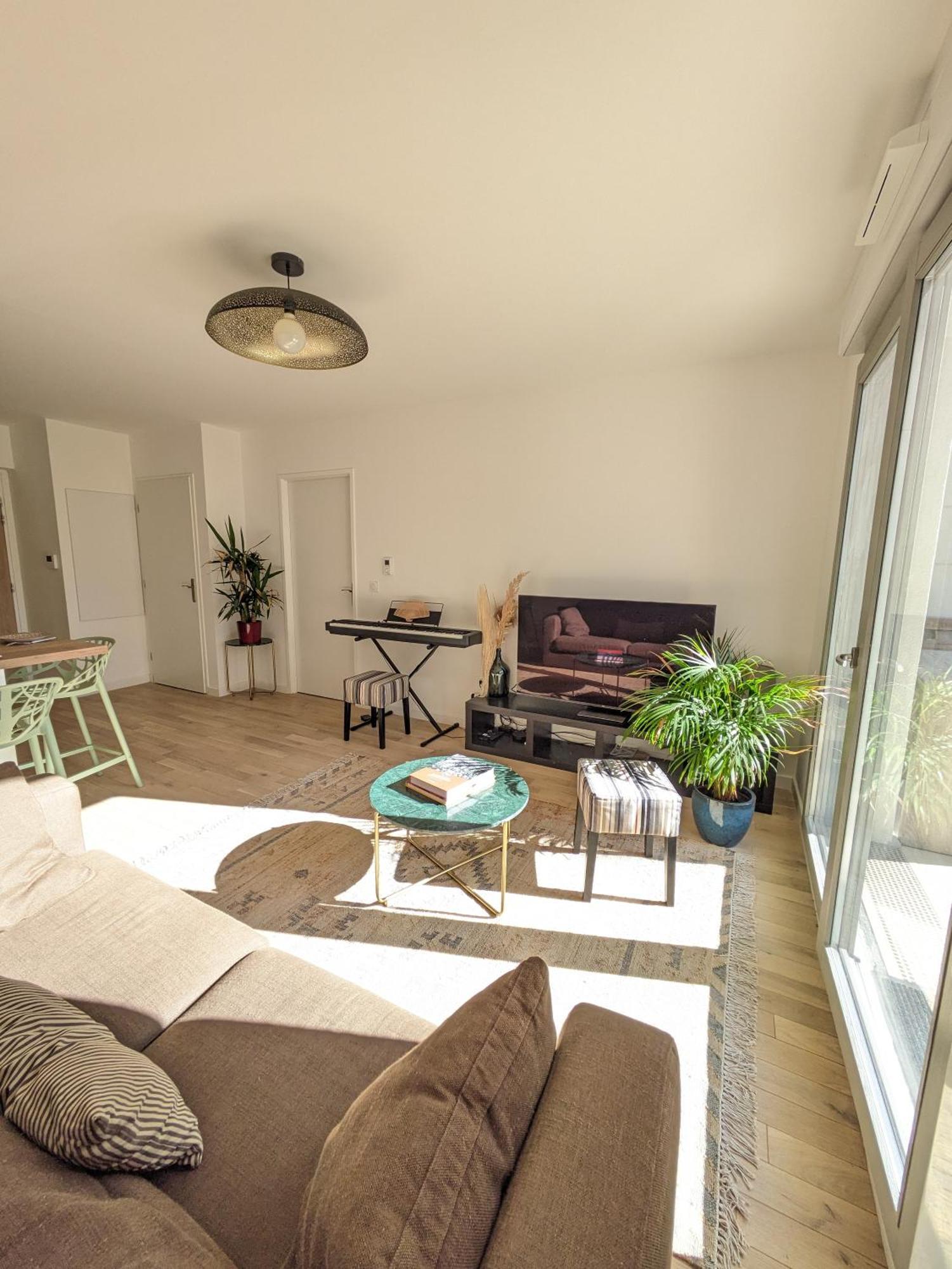 Appartement De Standing Avec Jardin 克拉马 外观 照片